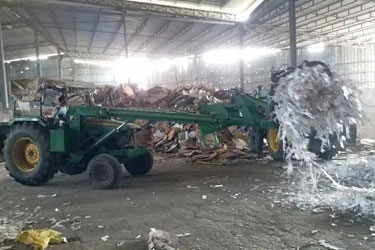 Telescopic Paper Waste Loaders