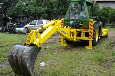 Tractor Mounted Backhoe