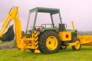 Tractor Mounted Backhoe